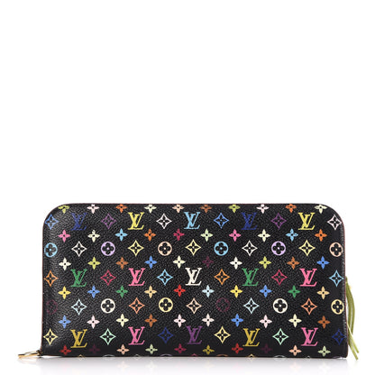 Louis Vuitton Monogram Multicolor Insolite Wallet Black Pistache 1 of 12