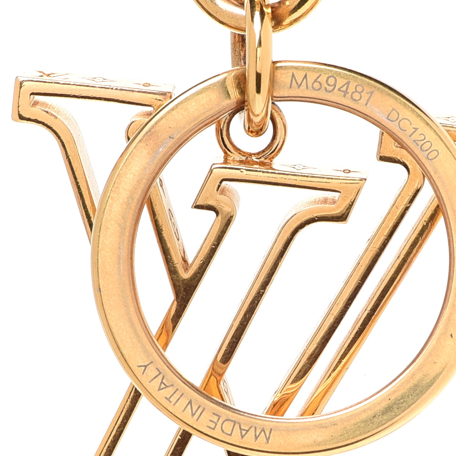 Louis Vuitton Millionaires Bag Charm Key Holder Gold 3 of 4