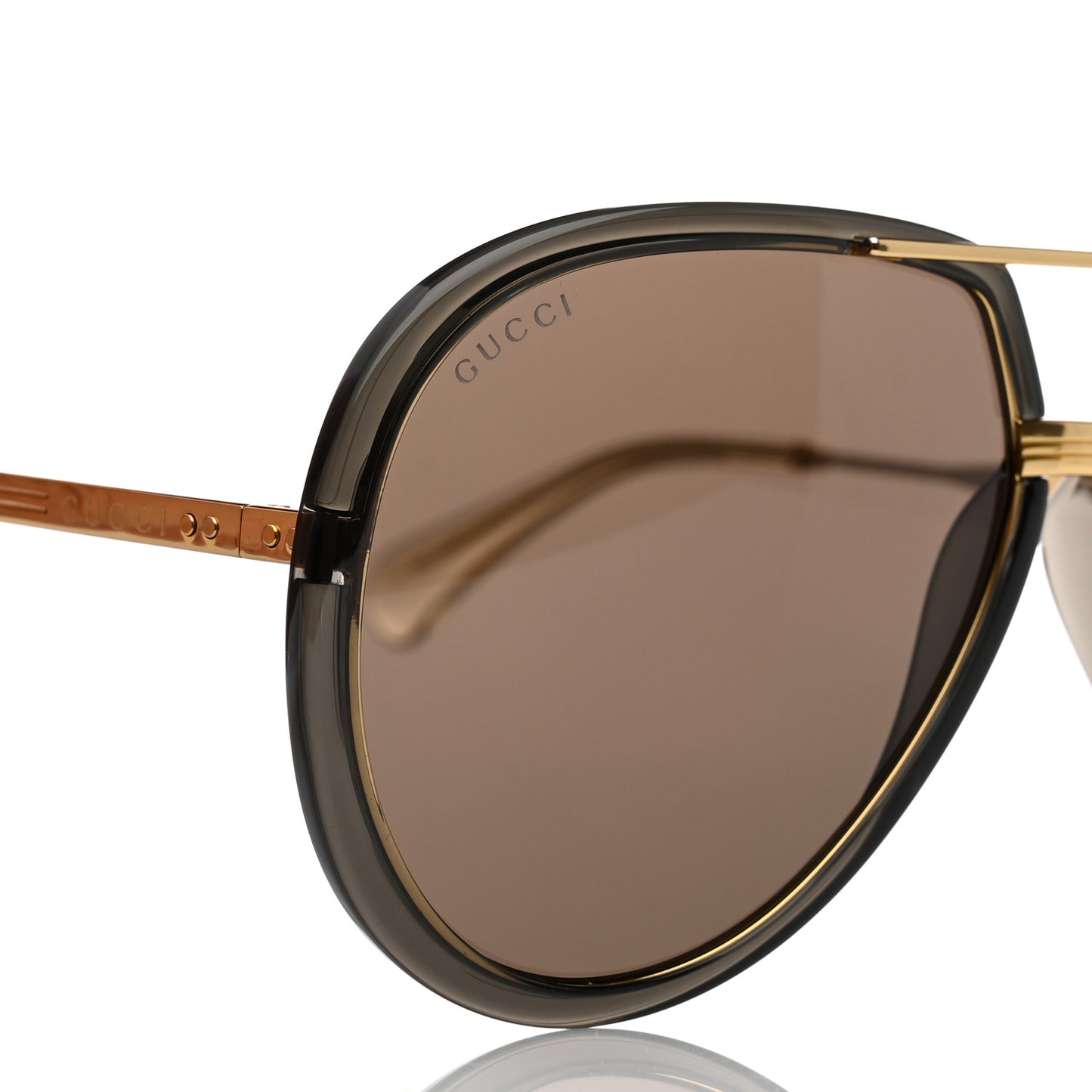 Aviator Sunglasses GG0904S Gold