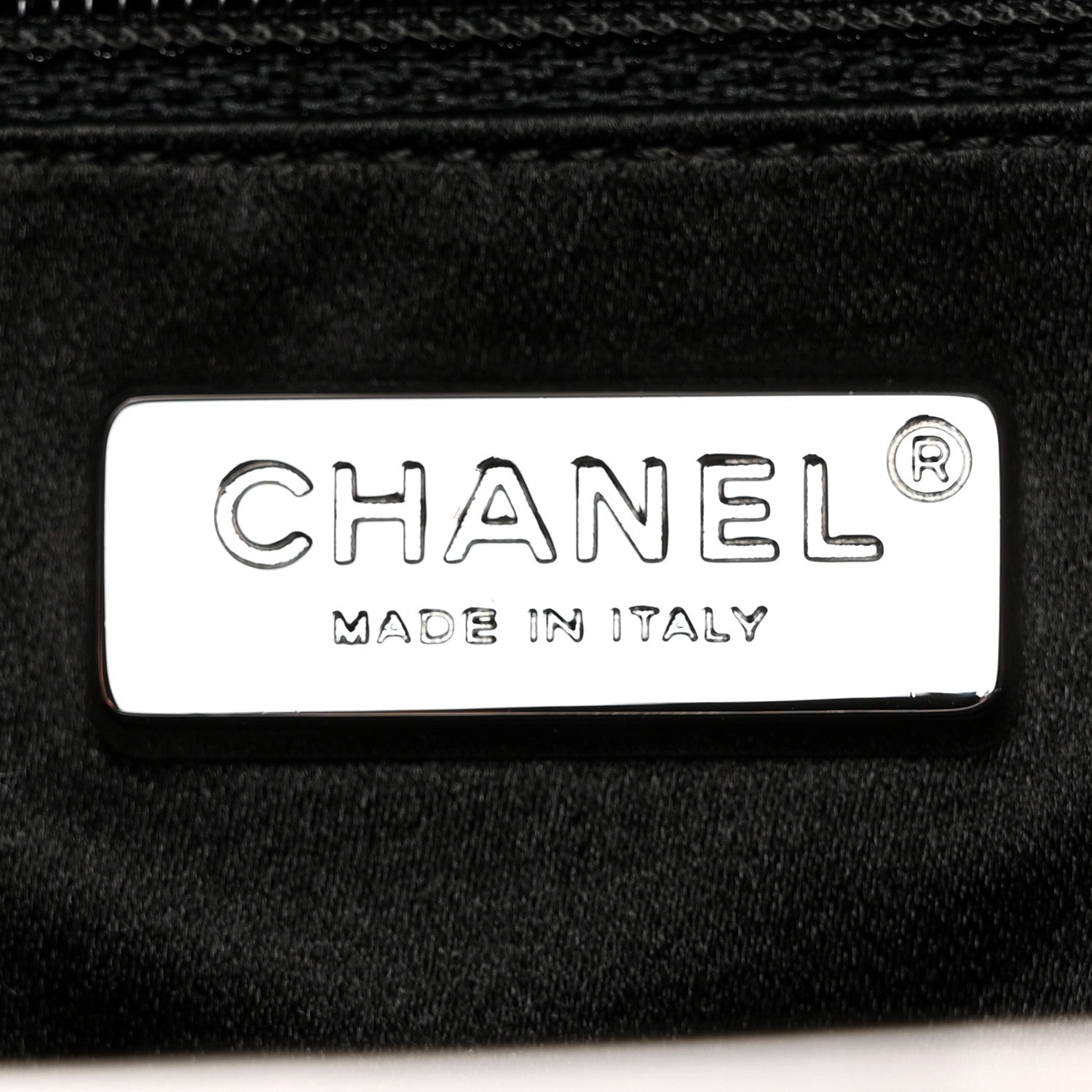 Chanel Tweed Strass Pudong Clutch Black 6 of 7