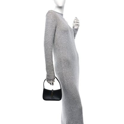 Saint Laurent Smooth Calfskin Le 5 A 7 Mini Hobo Black 3 of 10