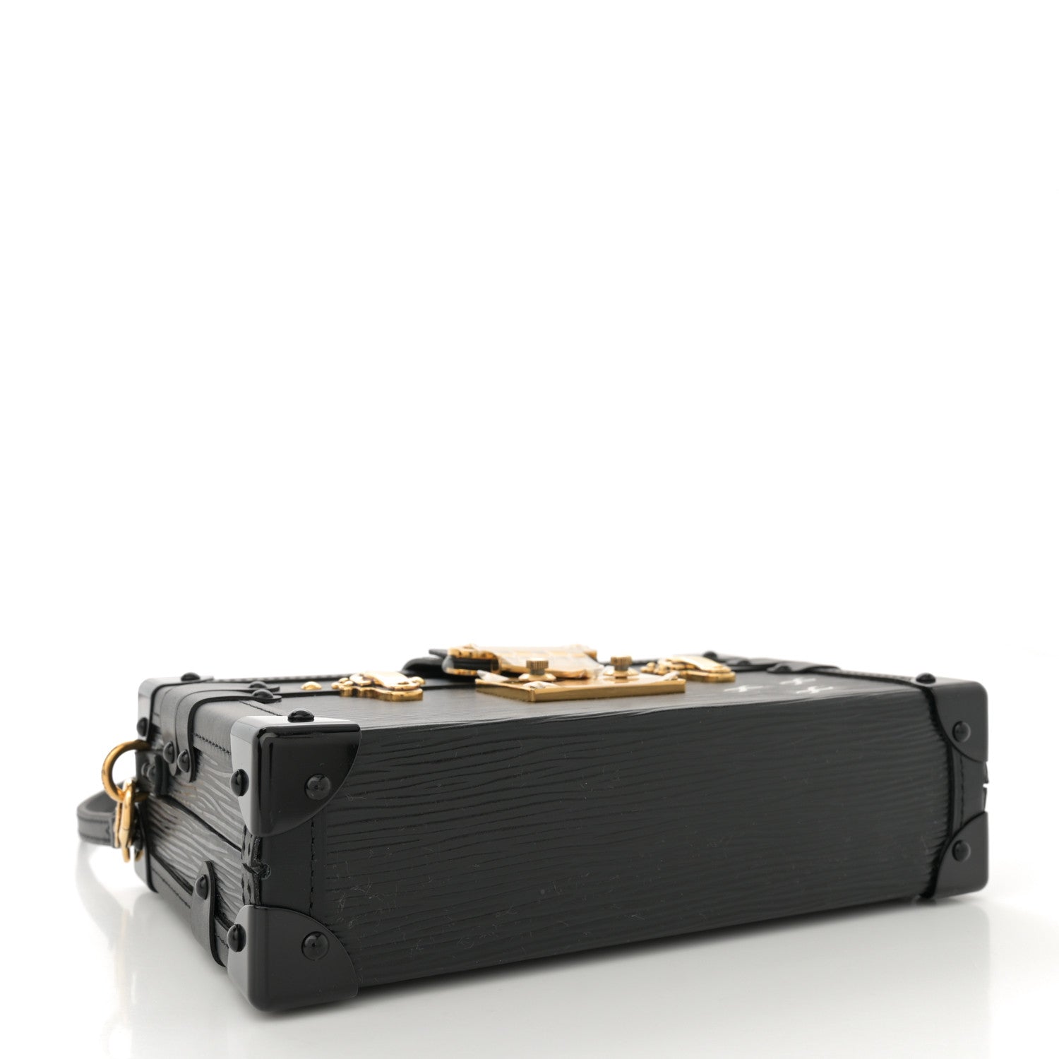 Louis Vuitton Epi Petite Malle Black 4 of 10