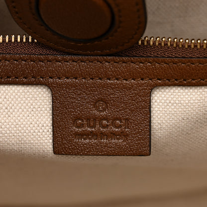Gucci Monogram Horsebit 1955 Tote Bag Beige Brown Sugar 6 of 10