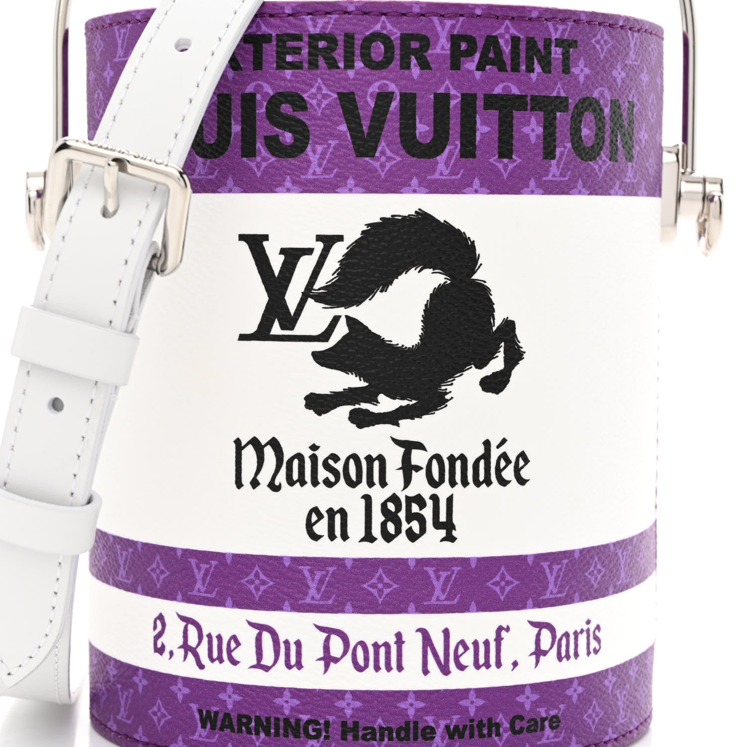 Louis Vuitton Monogram LV Paint Can Purple 7 of 9