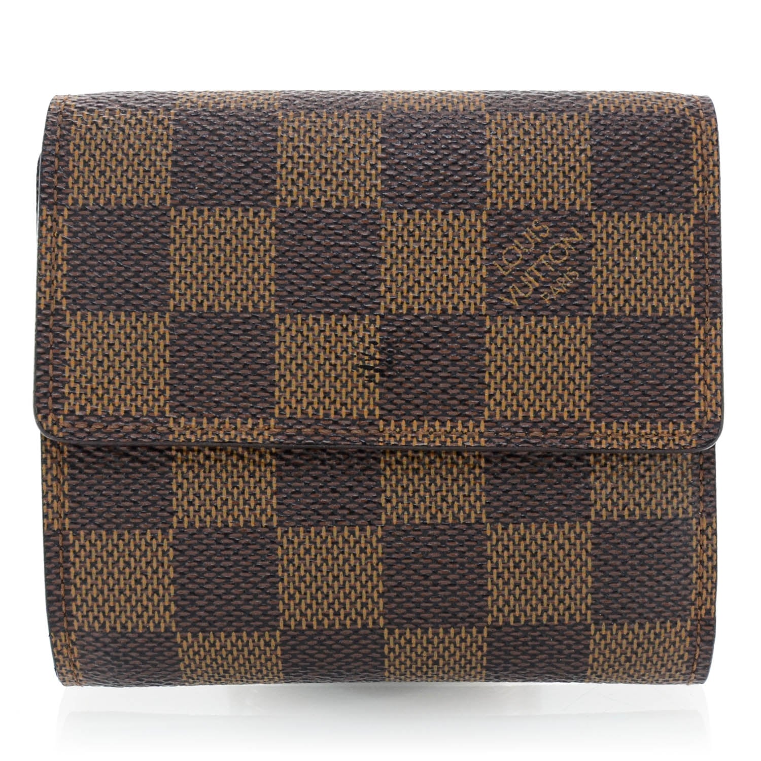 Louis Vuitton Damier Ebene Elise Wallet 1 of 6