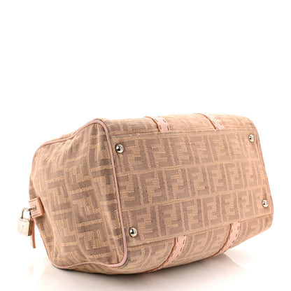 Fendi Zucca Cuoio Romano Selleria Medium Boston Cipria Cipria 4 of 12