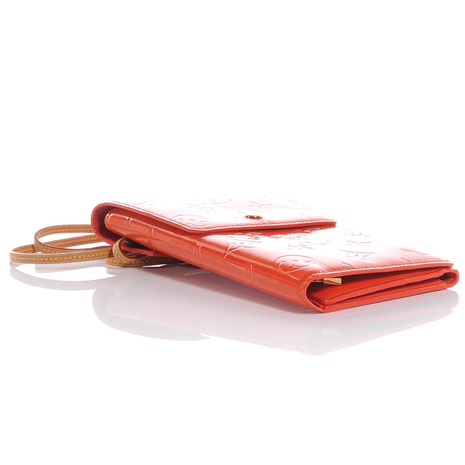 Louis Vuitton Vernis Walker Wallet Orange 4 of 8