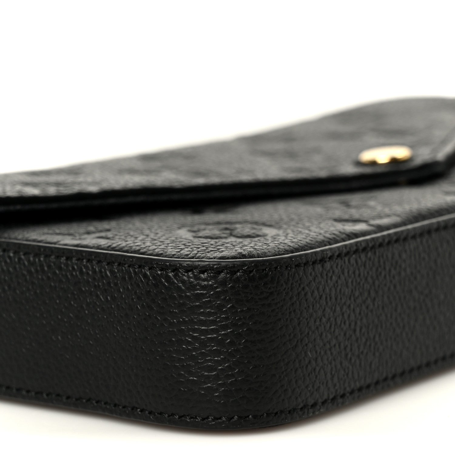Louis Vuitton Empreinte Pochette Felicie Chain Wallet Black 14 of 15