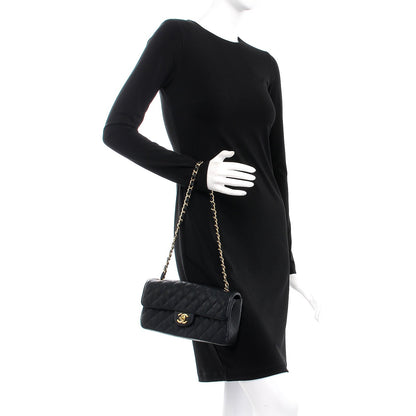 Chanel Caviar Quilted East West Flap Black 2 of 10