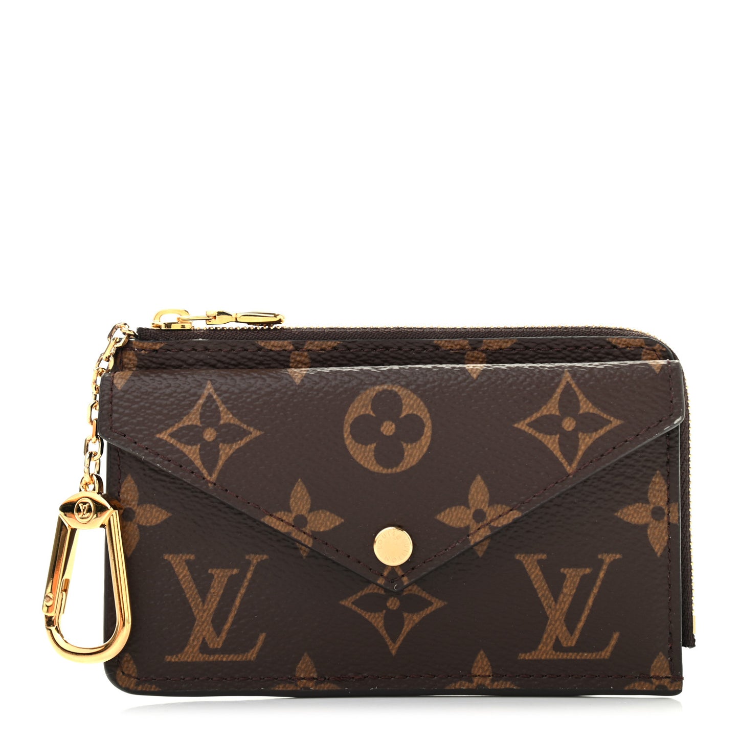 Monogram Recto Verso Card Holder Black