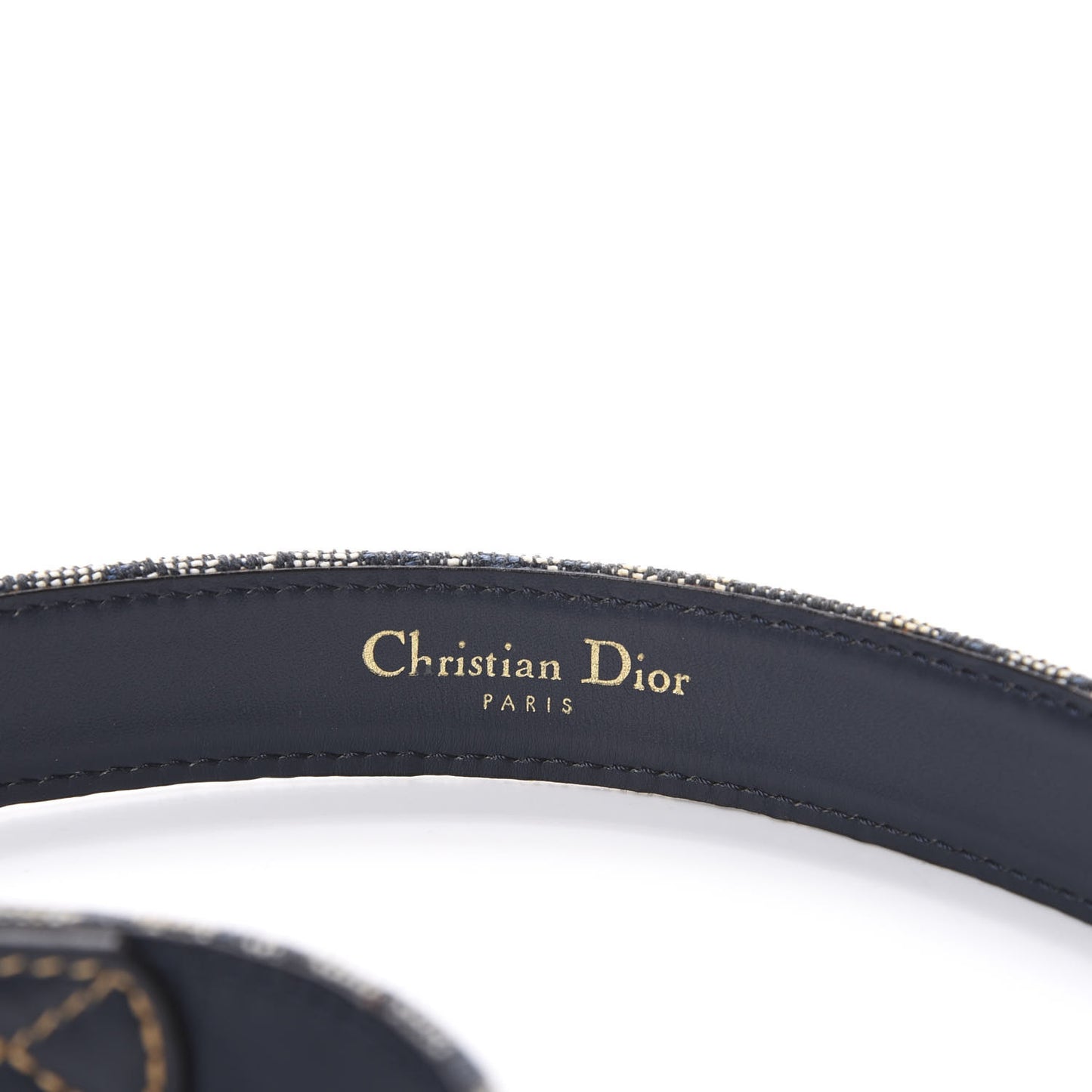 Monogram CD Belt Blue