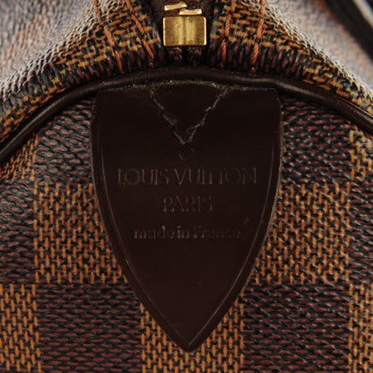 Louis Vuitton Damier Ebene Speedy 25 6 of 8