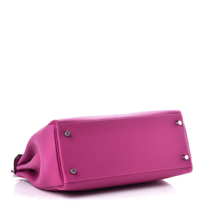 Hermes Togo Kelly Retourne 28 Rose Pourpre 6 of 38