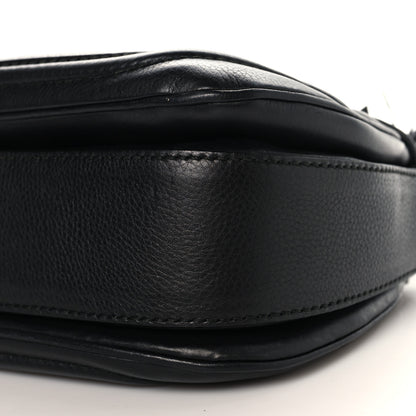 Gucci Calfskin Medium New Bamboo Top Handle Bag Black 11 of 15
