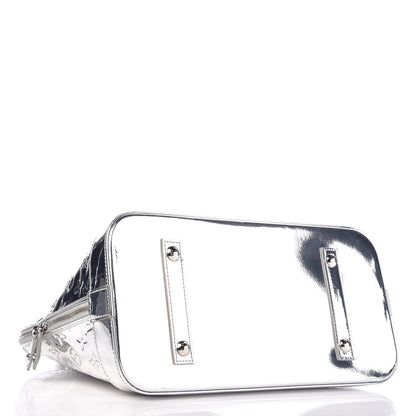 Louis Vuitton Monogram Miroir Alma MM Silver 4 of 9