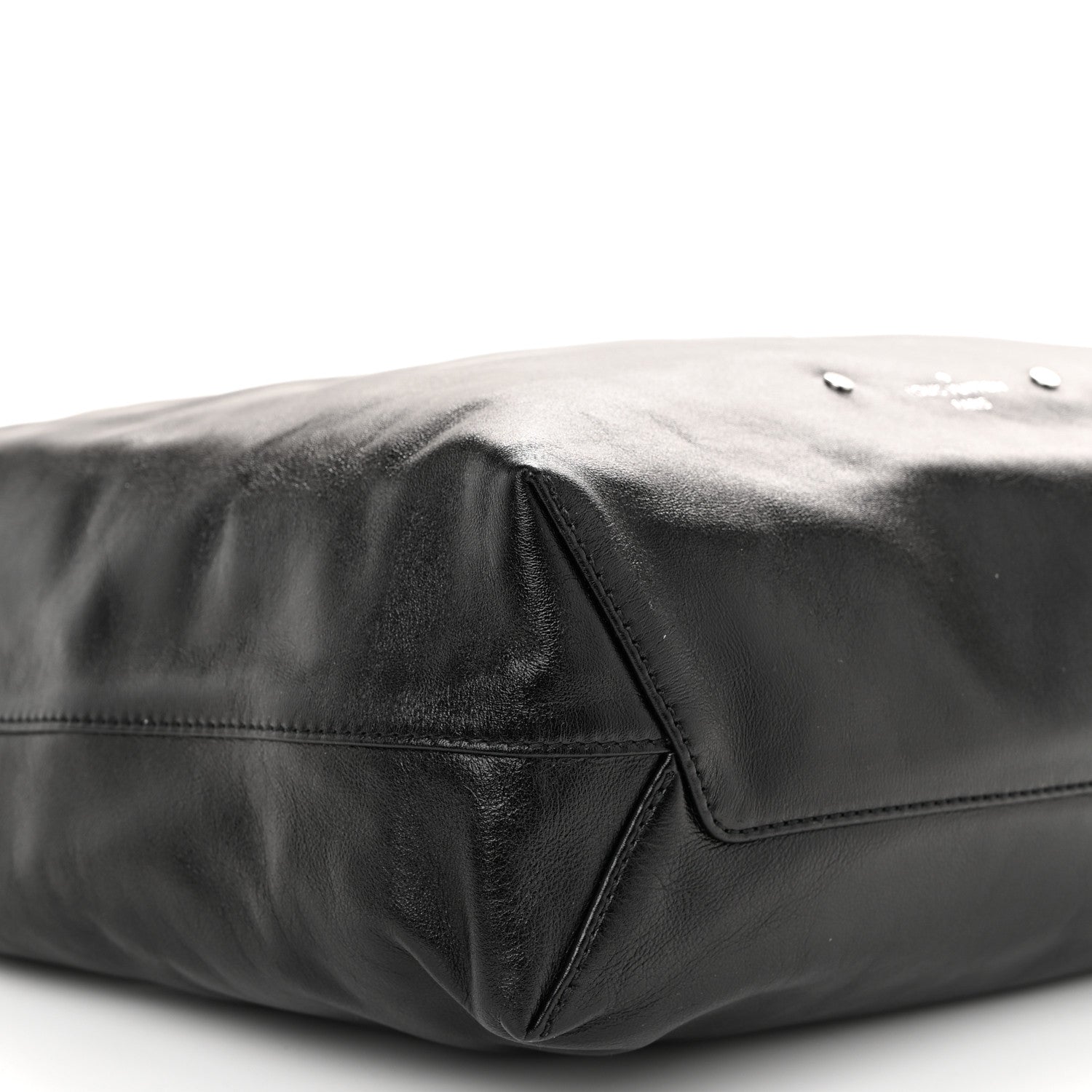 Louis Vuitton Calfskin Monogram Atlantis Vibe MM Black 9 of 10