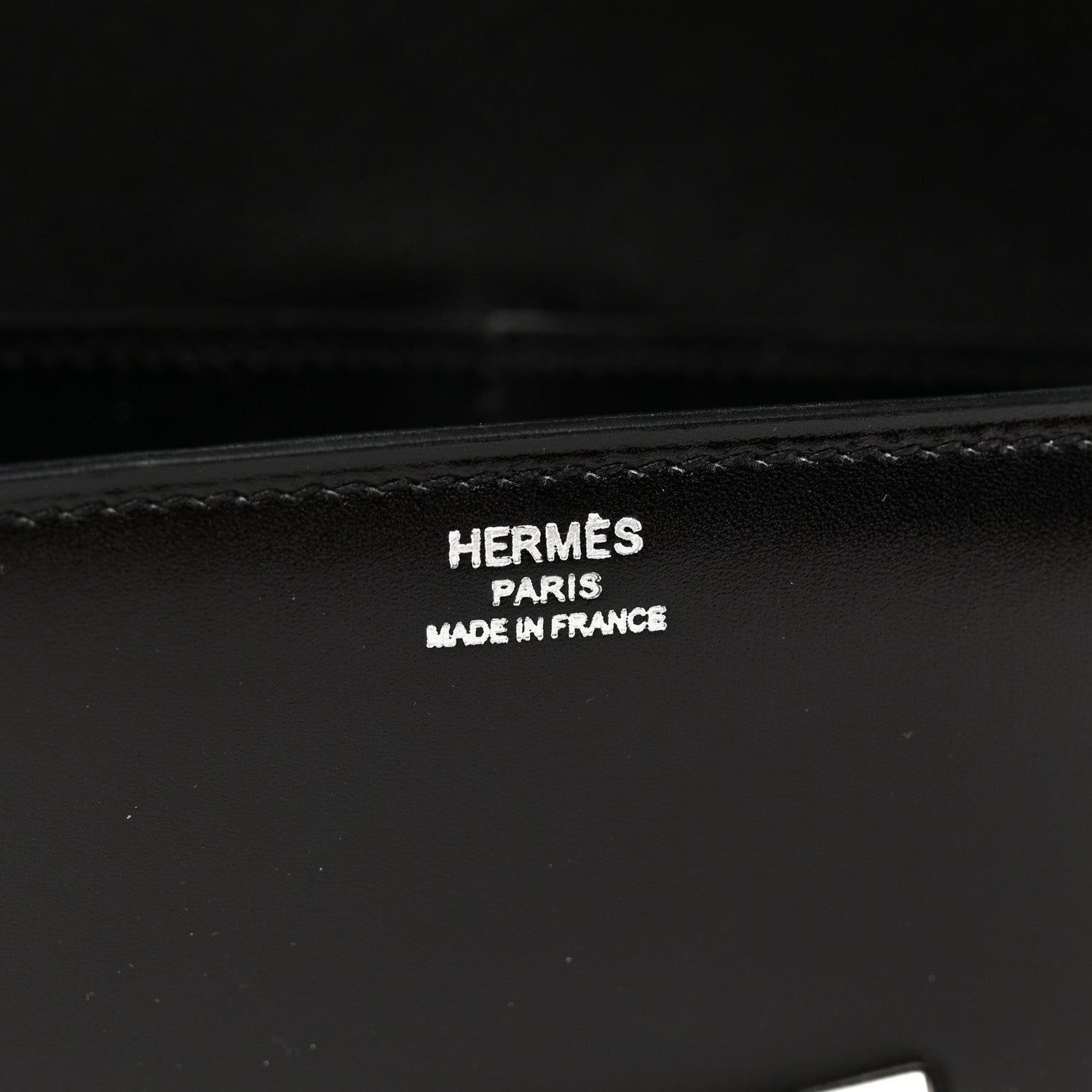 Hermes Box Egee Clutch Black 6 of 9