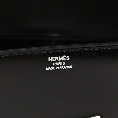 Hermes Box Egee Clutch Black 6 of 9