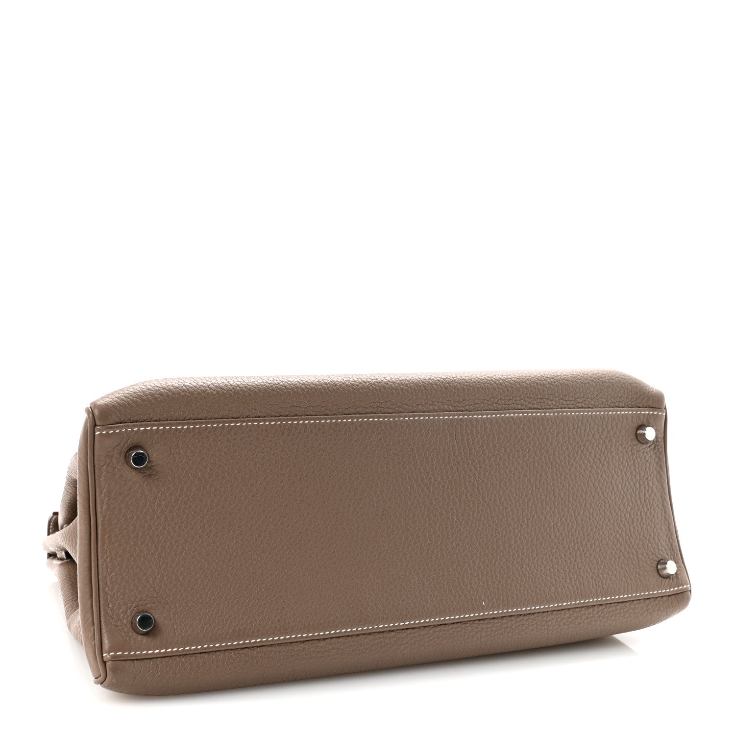 Hermes Togo Kelly Retourne 35 Etoupe 4 of 10
