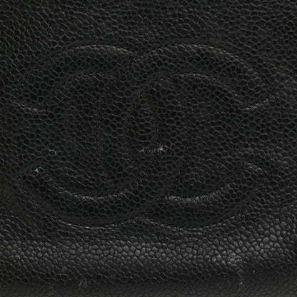 Chanel Caviar CC Cosmetic Pouch Black 8 of 12