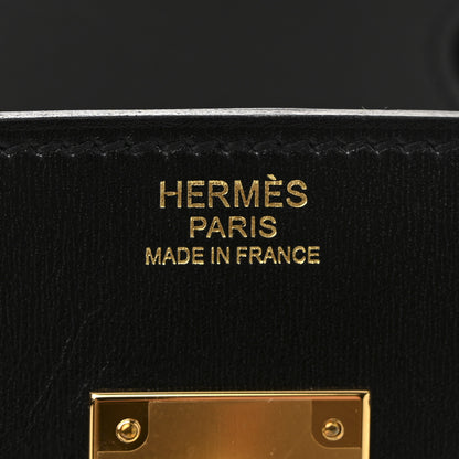 Hermes Box Birkin Sellier 30 Black 6 of 11