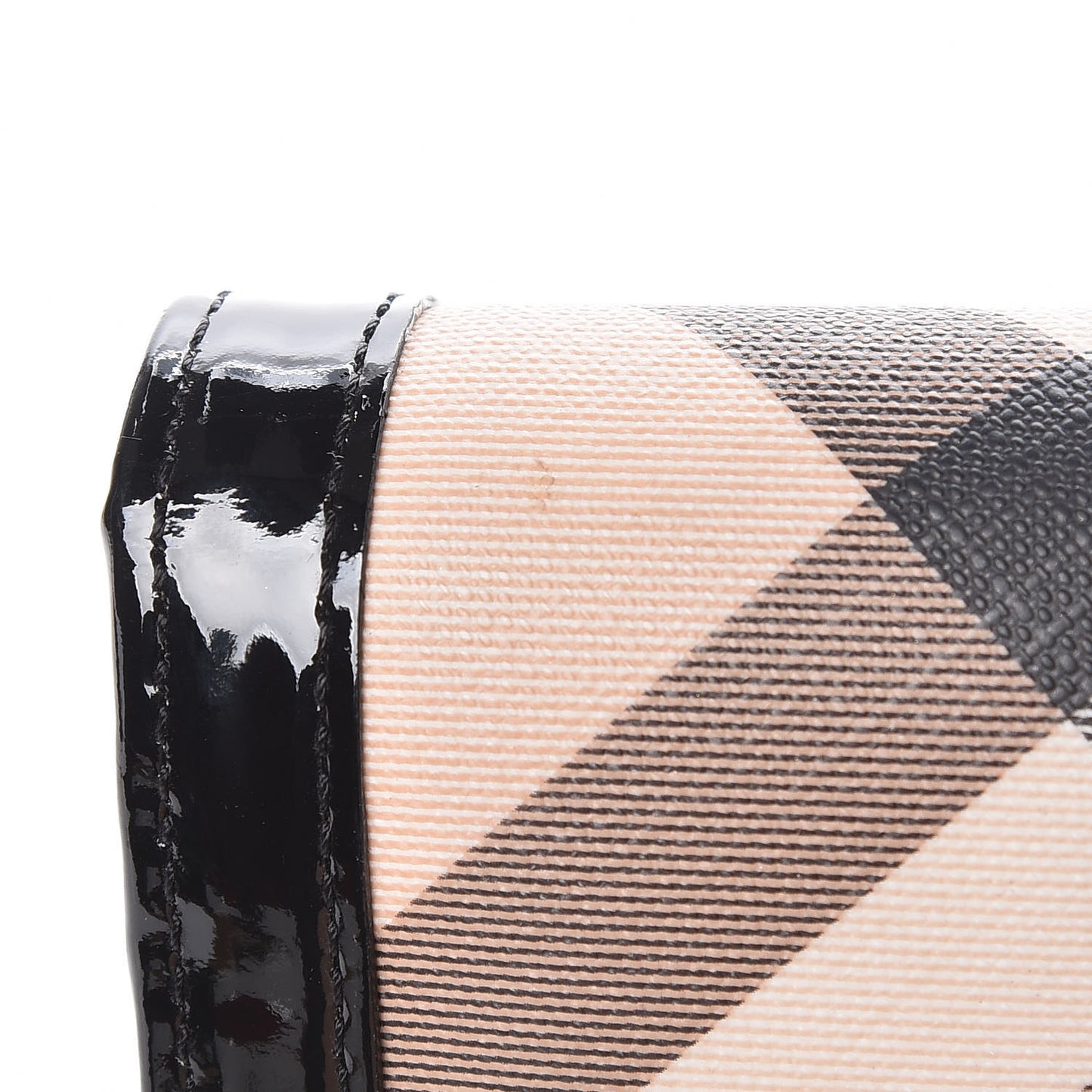 Supernova Check Penrose Continental Wallet Black