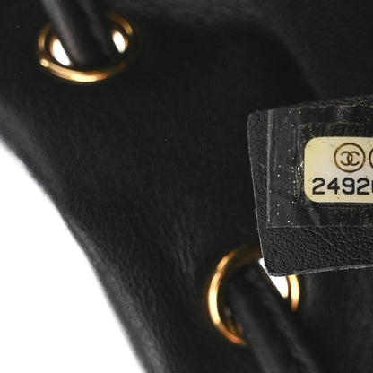 Chanel Calfskin Chevron Quilted Small Urban Spirit Backpack Black 7 of 15
