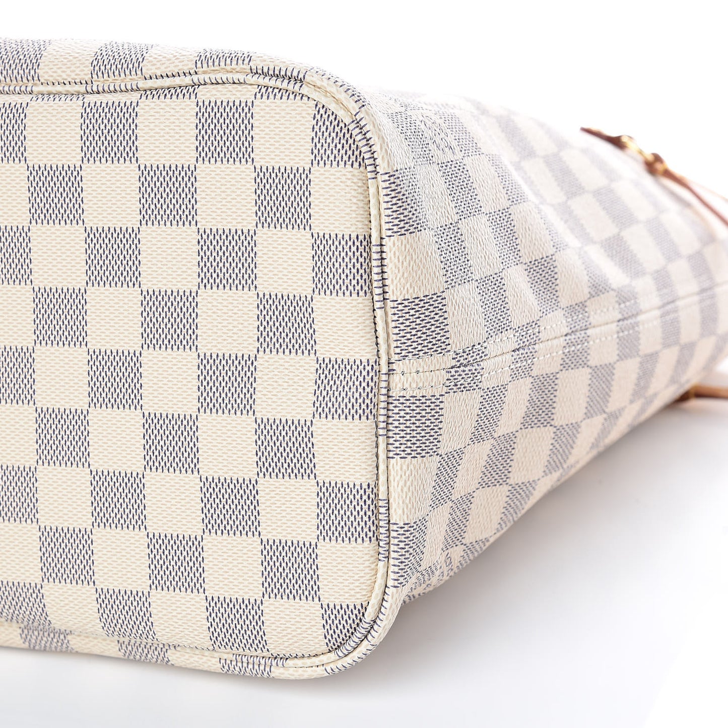 Damier Azur Neo Neverfull MM Rose Ballerine