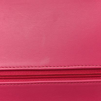 Chanel Patent Quilted Jumbo Double Flap Pink 12 of 14