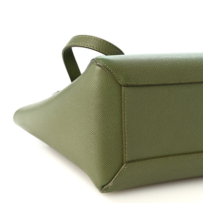 Celine Grained Calfskin Micro Belt Bag Army Green 8 of 10