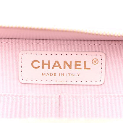Chanel Caviar Quilted Top Handle Vanity Case Pink 7 of 12