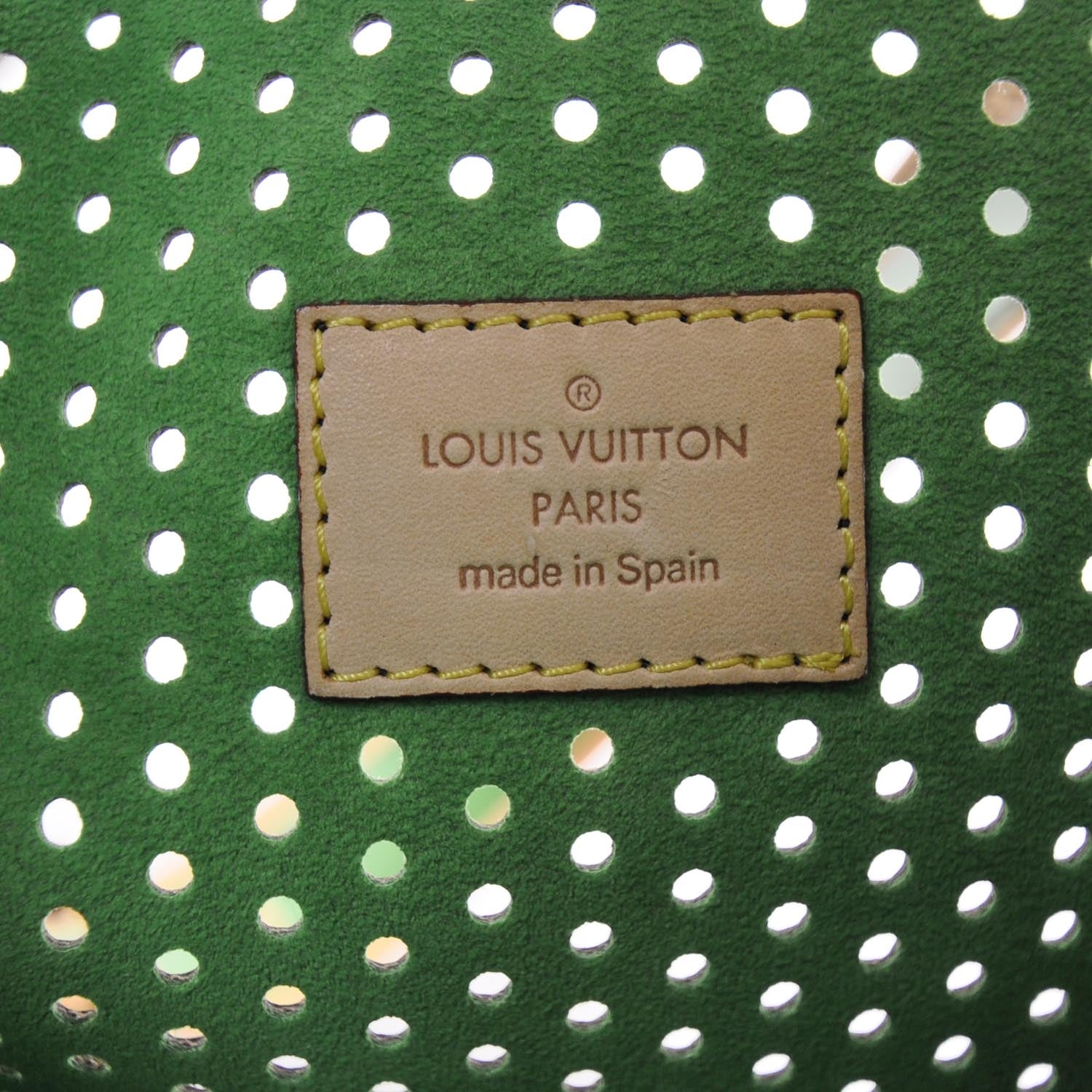 Louis Vuitton Monogram Perforated Musette Green 7 of 9