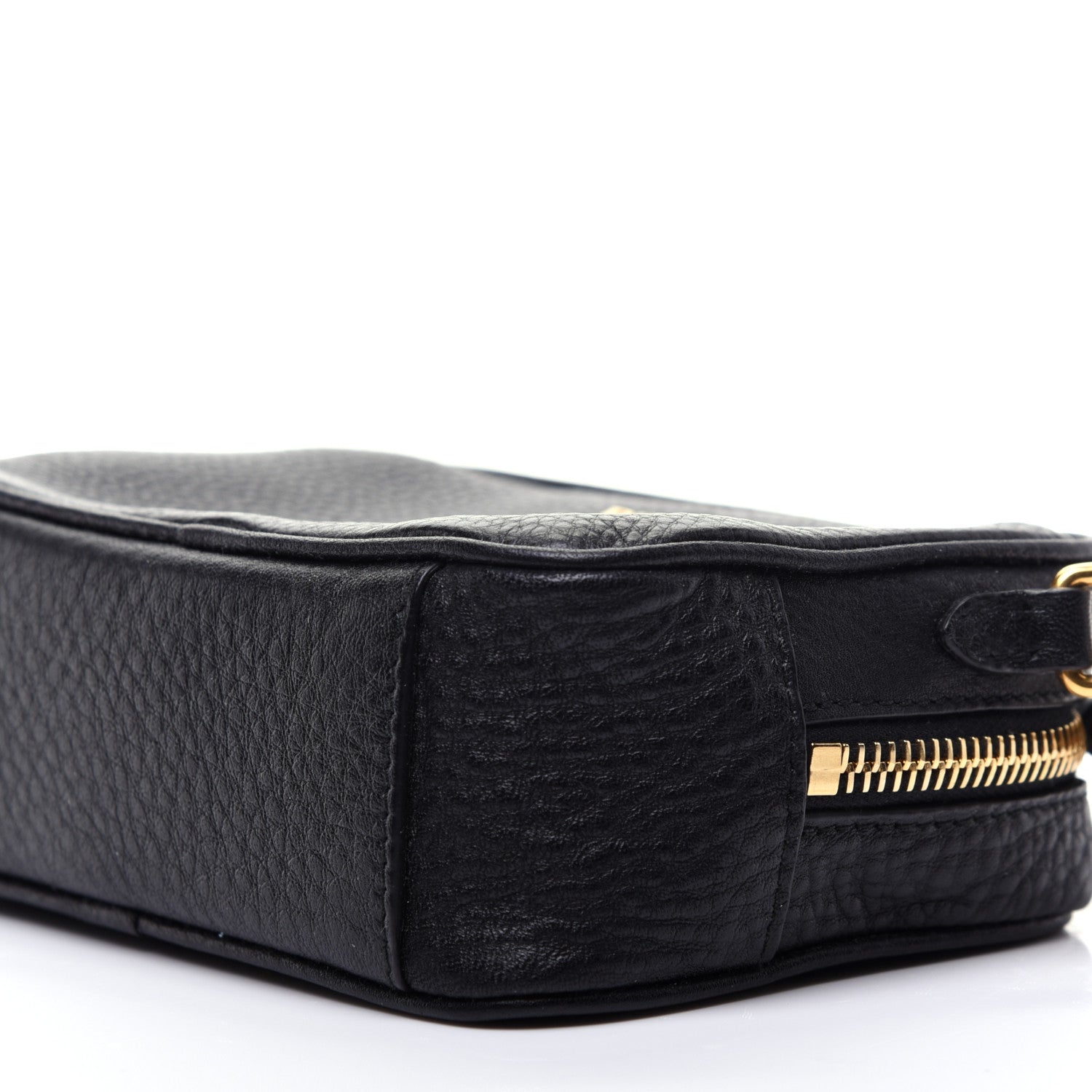 Prada Vitello Daino Mini Camera Crossbody Black 7 of 12