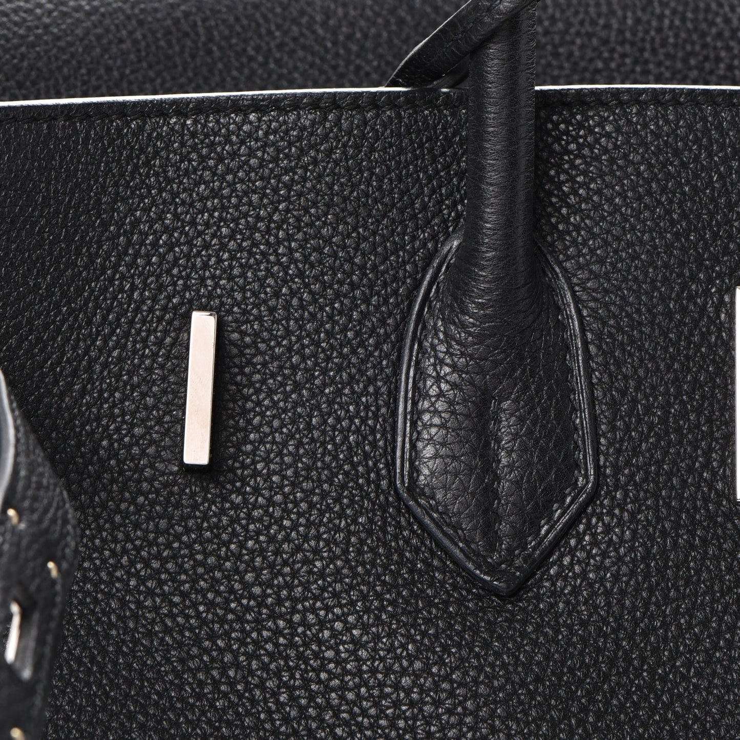 Taurillon Clemence Birkin 35 Black