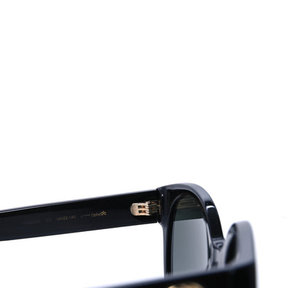 Gucci Acetate Round Sunglasses GG 0035S Black 5 of 8