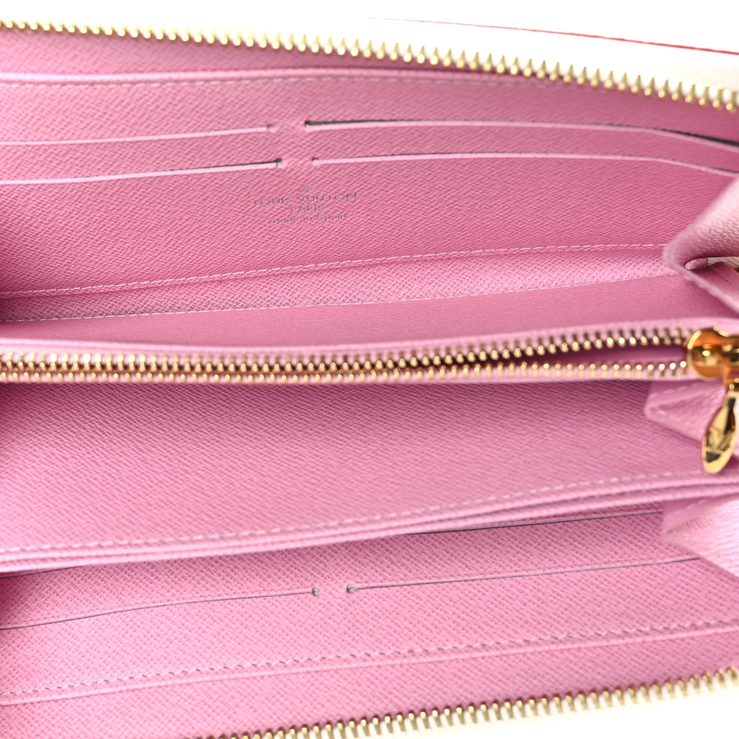 Monogram Multicolor Zippy Wallet White Litchi