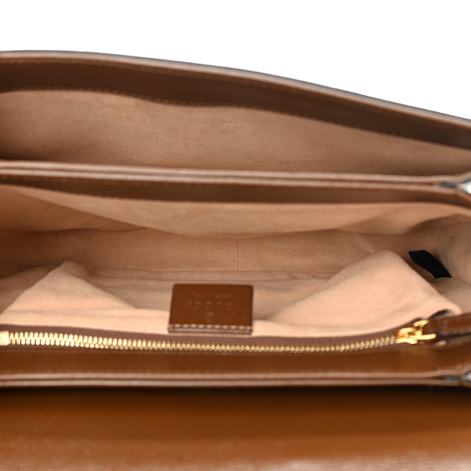 Gucci GG Supreme Monogram Horsebit 1955 Shoulder Bag Beige Brown Sugar 5 of 18