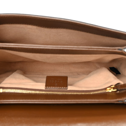 Gucci GG Supreme Monogram Horsebit 1955 Shoulder Bag Beige Brown Sugar 5 of 18