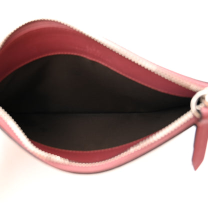 Gucci GG Supreme Monogram Blooms Small Zip Pouch Beige Multicolor Dry Rose 5 of 7