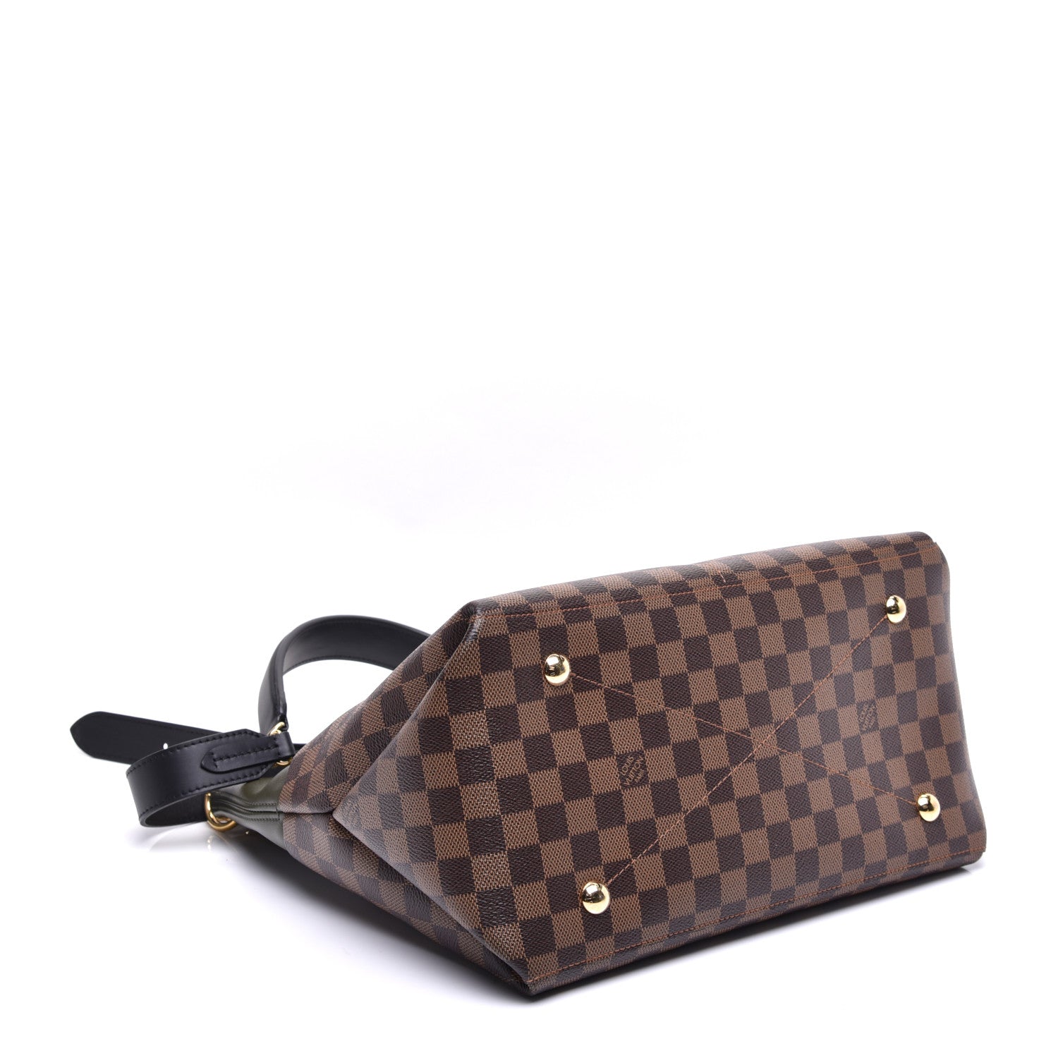 Louis Vuitton Damier Ebene Calfskin Maida Khaki 5 of 11