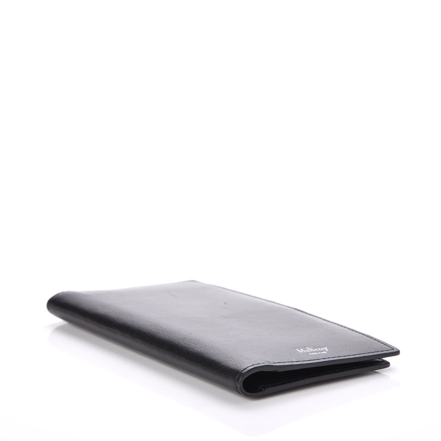 Smooth Calfskin Coat Wallet Black