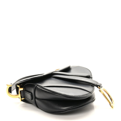 Christian Dior Calfskin Mini Saddle Bag Black 4 of 8