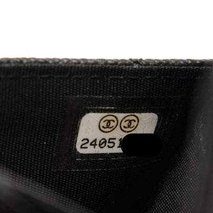 Chanel Caviar Quilted Boy Flap Card Holder So Black 8 of 8