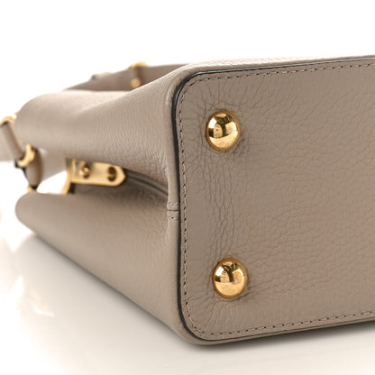 Louis Vuitton Taurillon Capucines PM Galet 8 of 9
