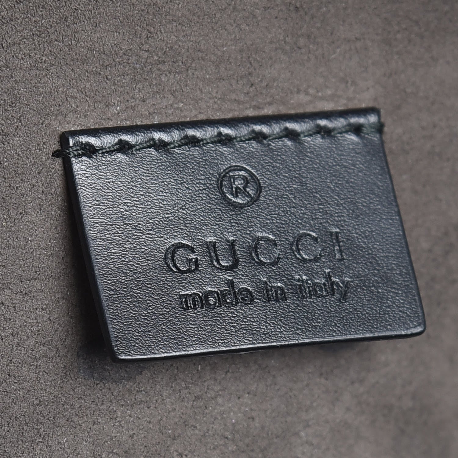 Gucci Guccissima Signature Day Backpack Black 6 of 10