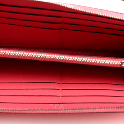 Hermes Epsom Azap Wallet Rose Azalee 5 of 8