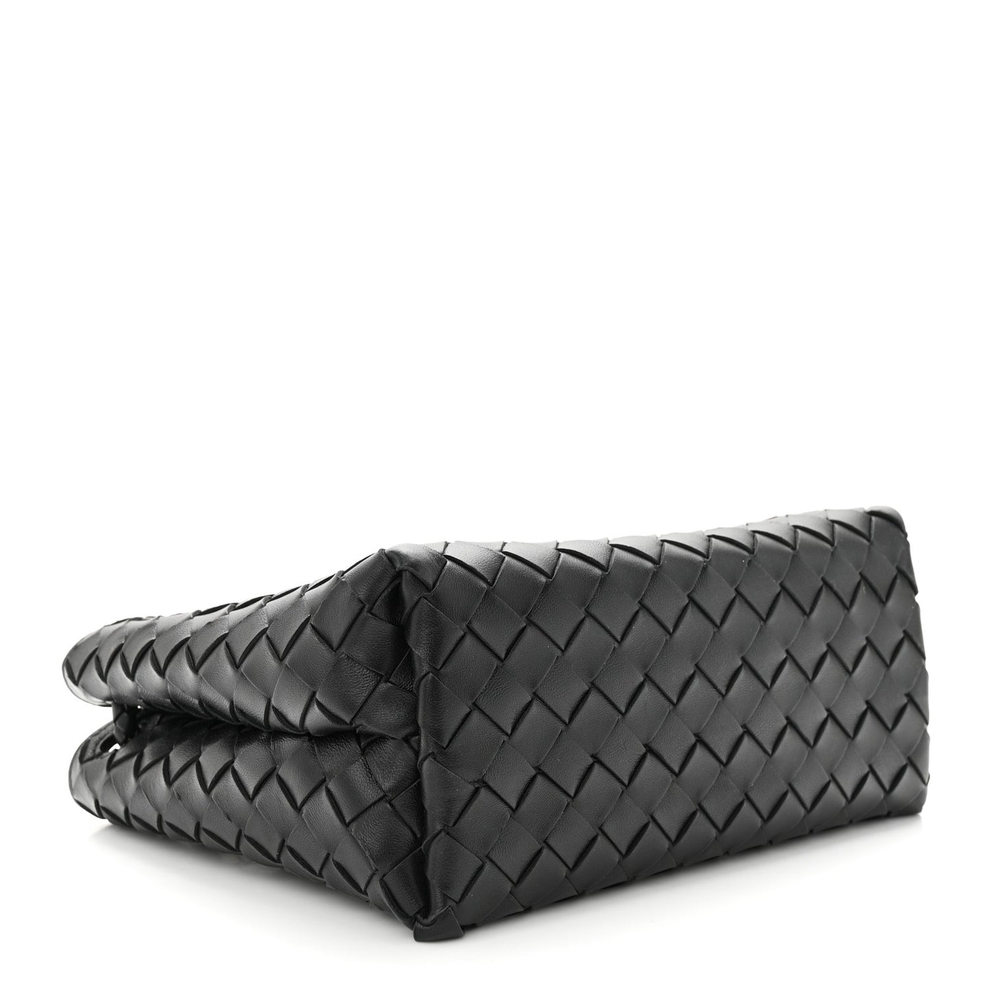 Nappa Intrecciato Small Andiamo Shoulder Bag Black
