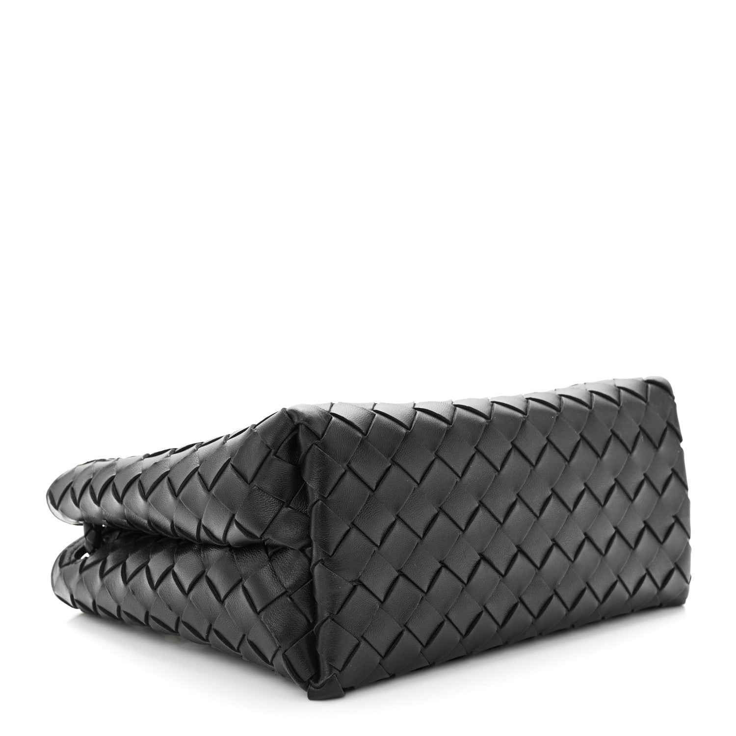 Bottega Veneta Nappa Intrecciato Small Andiamo Shoulder Bag Black 4 of 9
