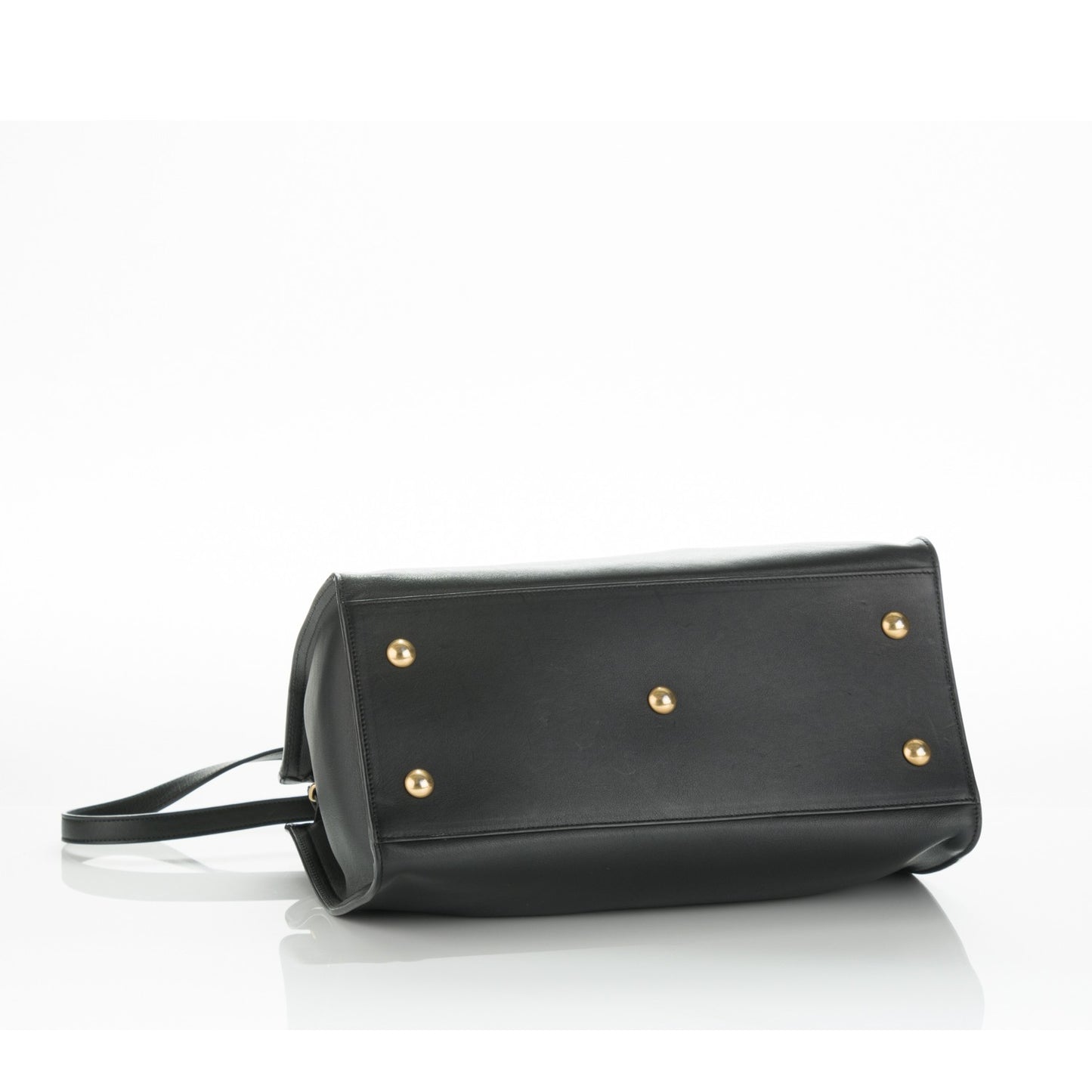Calfskin Small Classic Y Cabas Black