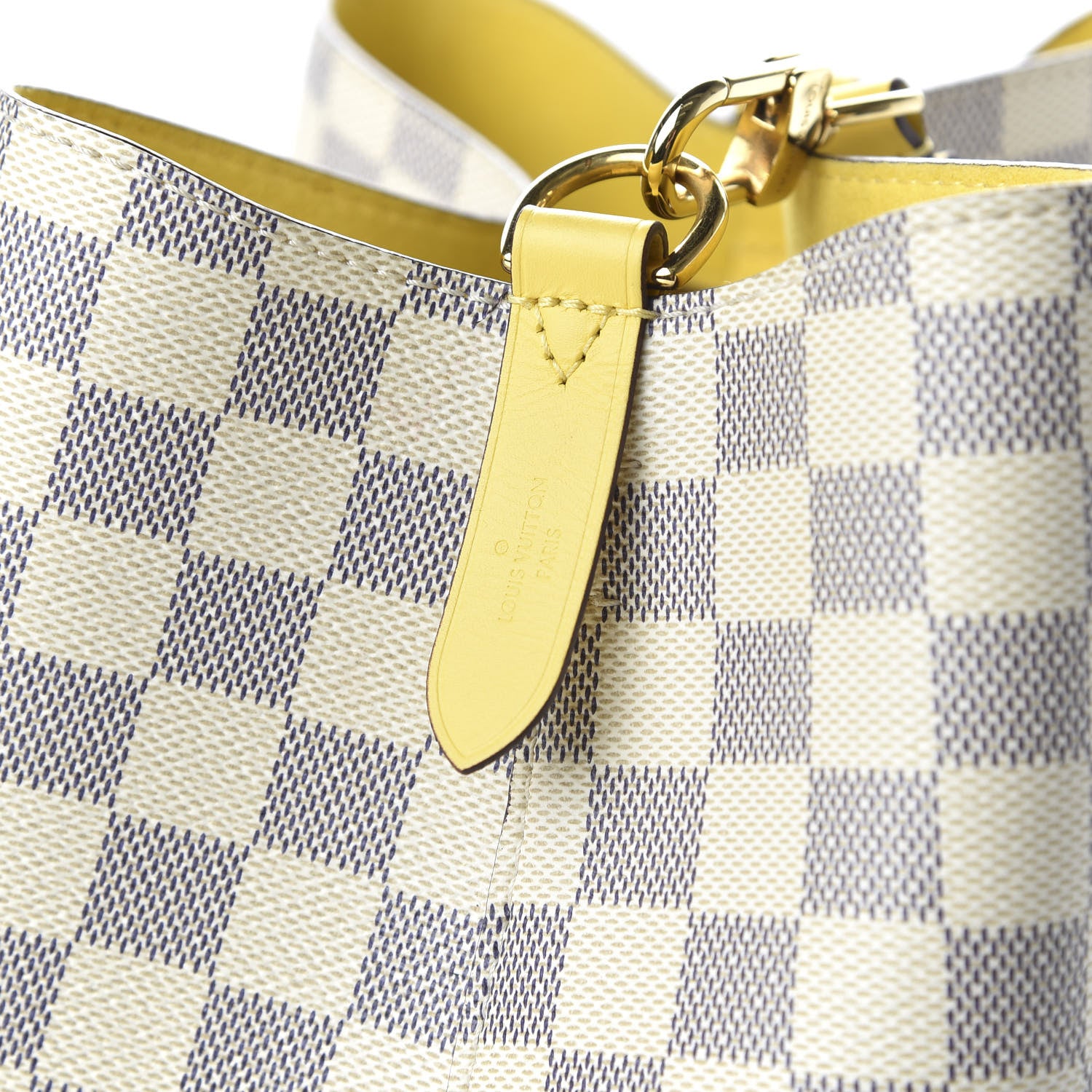 Louis Vuitton Damier Azur Neonoe MM Pineapple 6 of 11